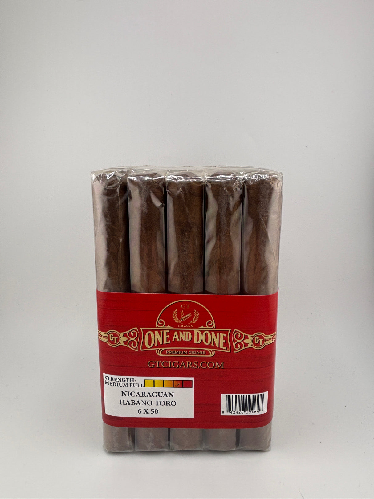 GT One and Done - Nicaraguan Habano Toro (6 X 50)