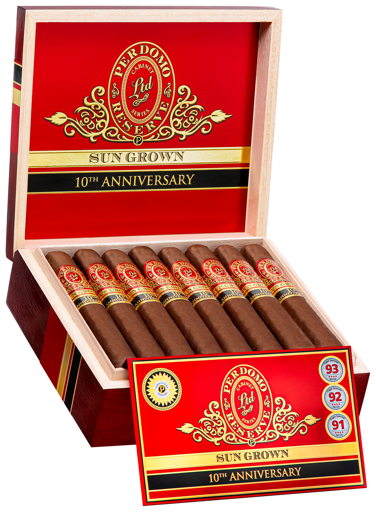 Perdomo Reserve 10th Anniversary Box-Pressed Sun-Grown