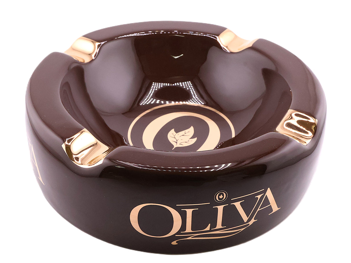 Oliva Round Ceramic Ashtray