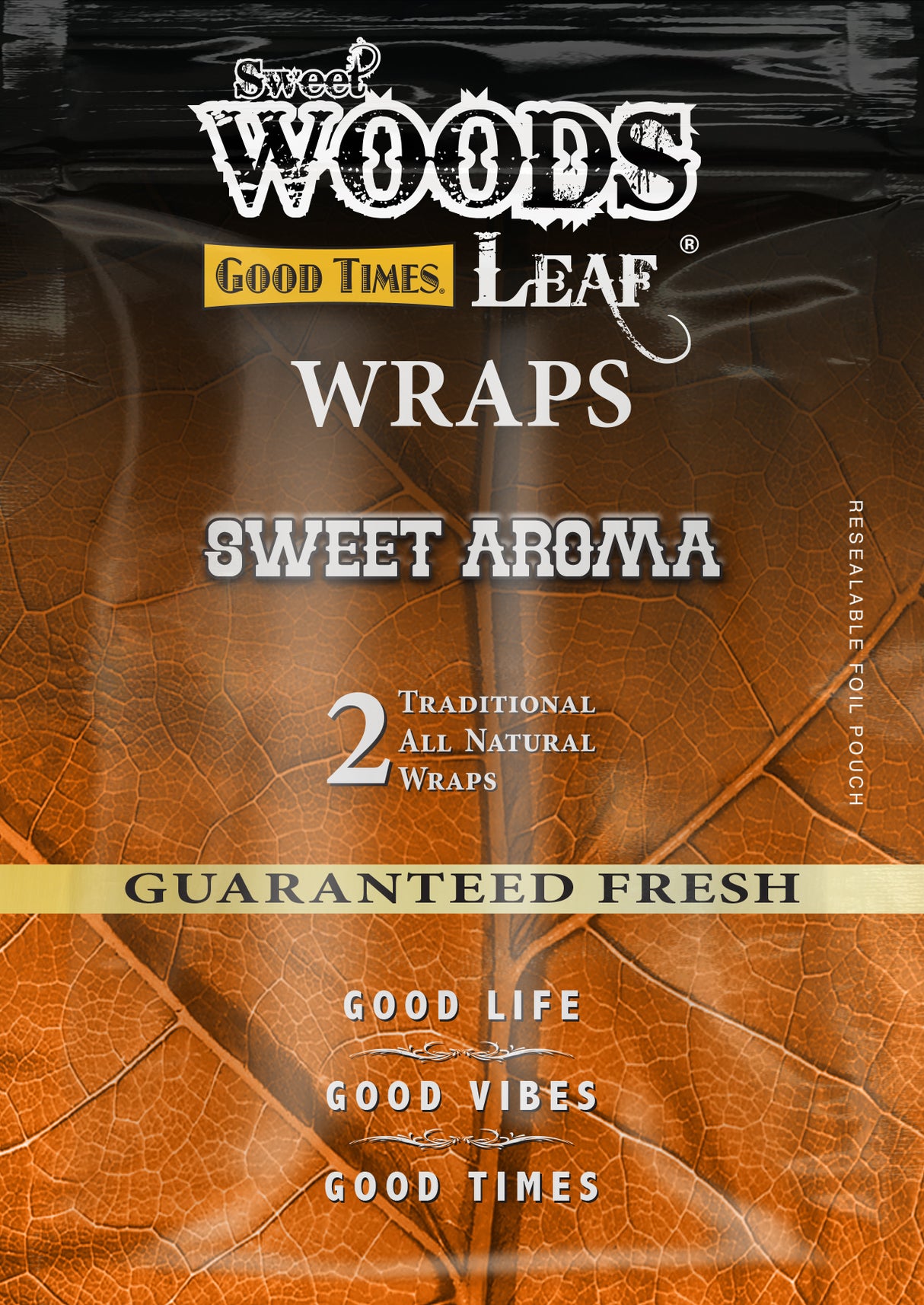 Sweet Woods Leaf Wraps 60ct