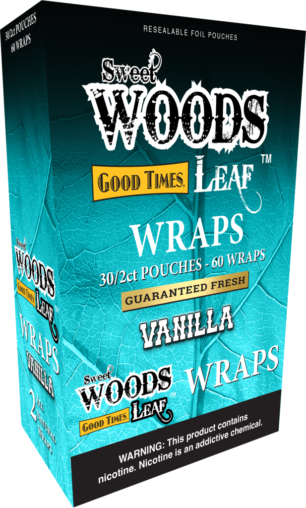 Sweet Woods Leaf Wraps 60ct