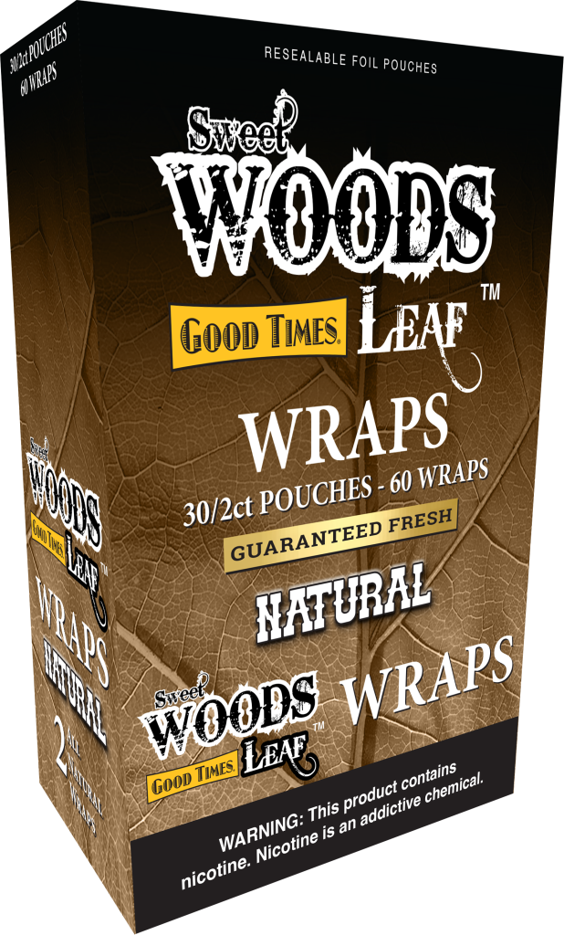 Sweet Woods Leaf Wraps 60ct