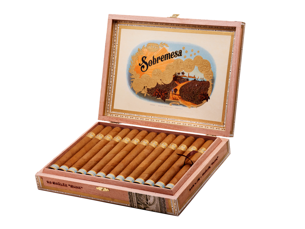 Dunbarton Sobremesa Brulee Blue (6.25" X 46)