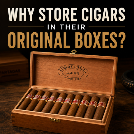 Should You Keep Cigars in Their Original Boxes?