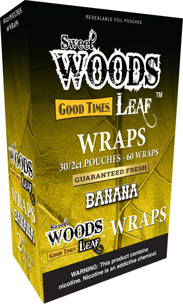 Sweet Woods Leaf Wraps 60ct