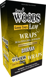 Sweet Woods Leaf Wraps 60ct