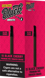 Black Smooth Singles 15ct