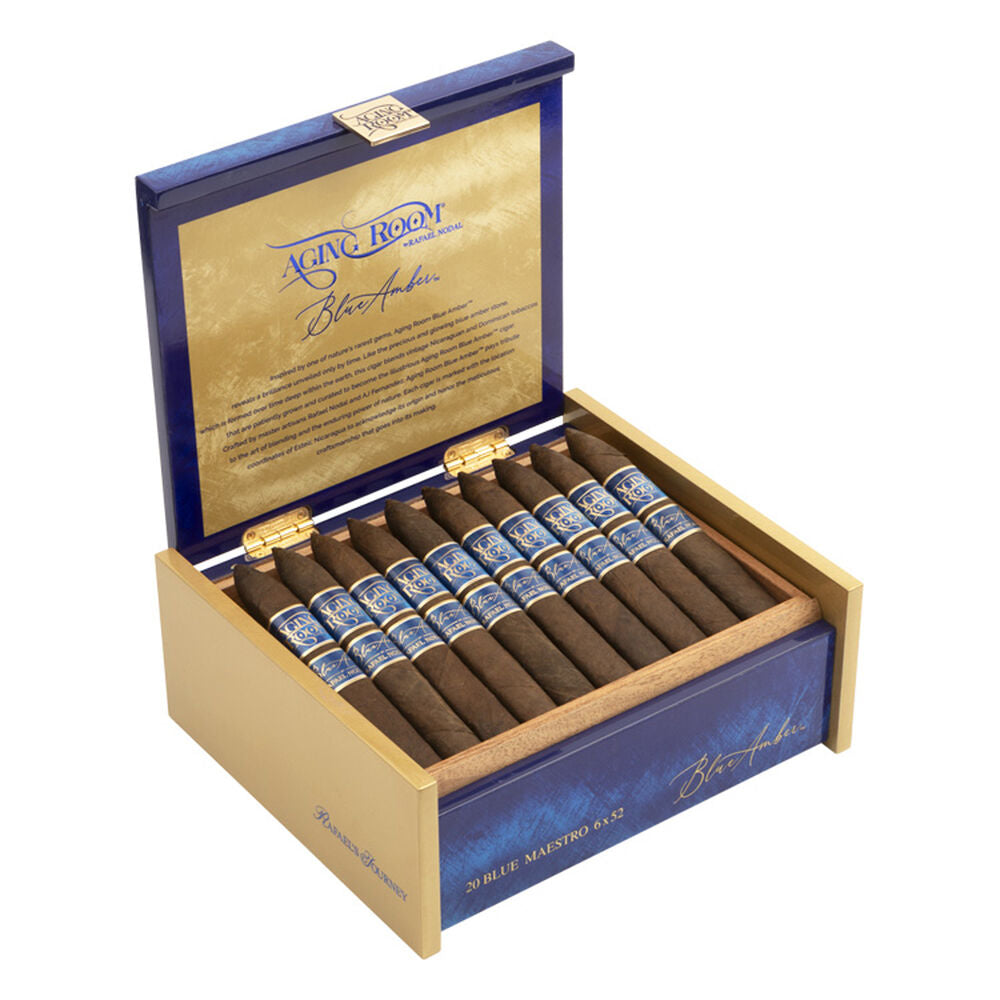 Aging Room Blue Amber