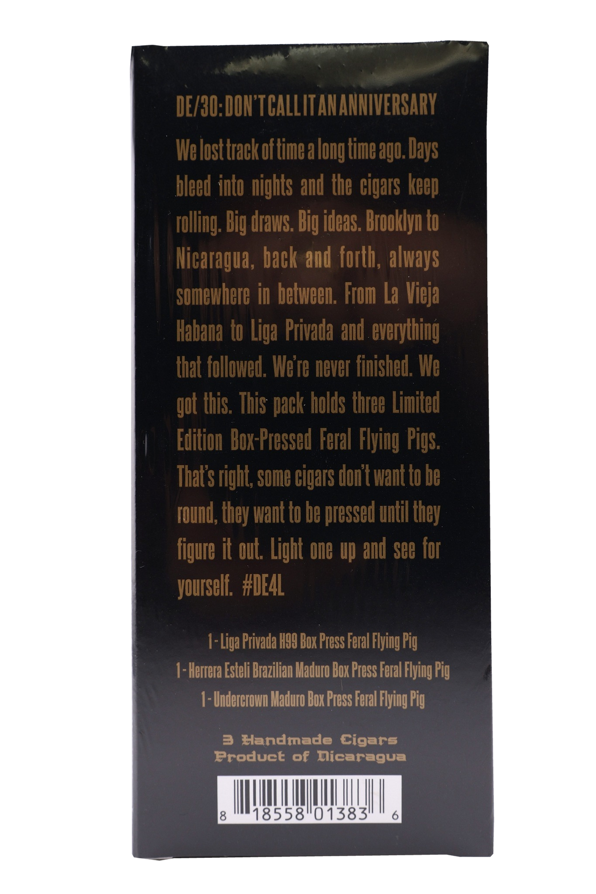 DE30 Box-Pressed Feral Flying Pig Sampler