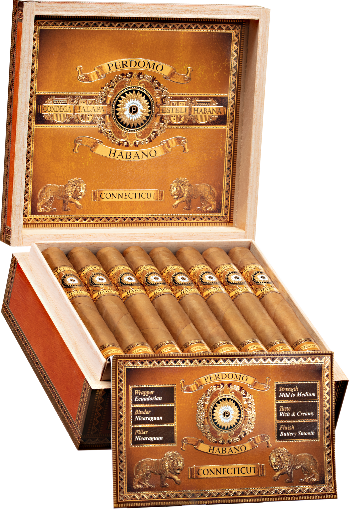 Perdomo Habano Bourbon Barrel-Aged Connecticut