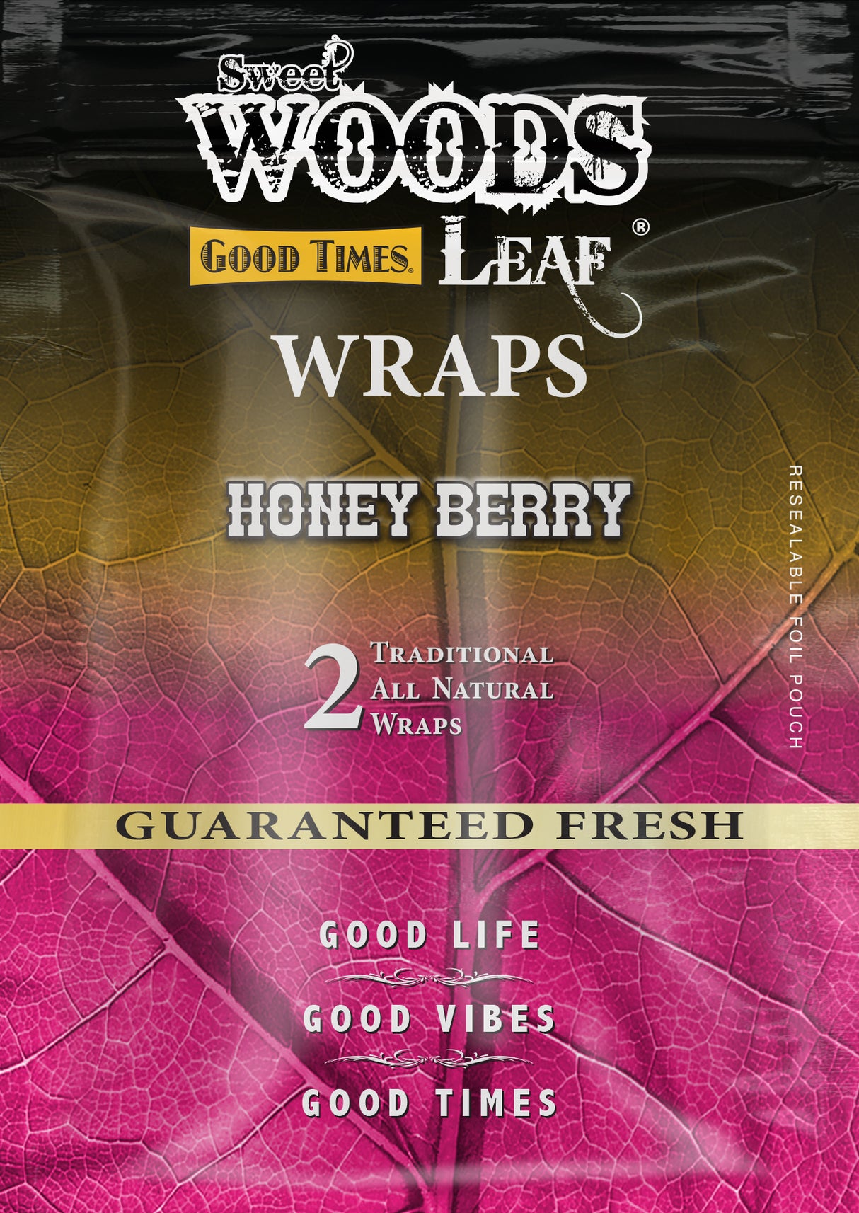 Sweet Woods Leaf Wraps 60ct