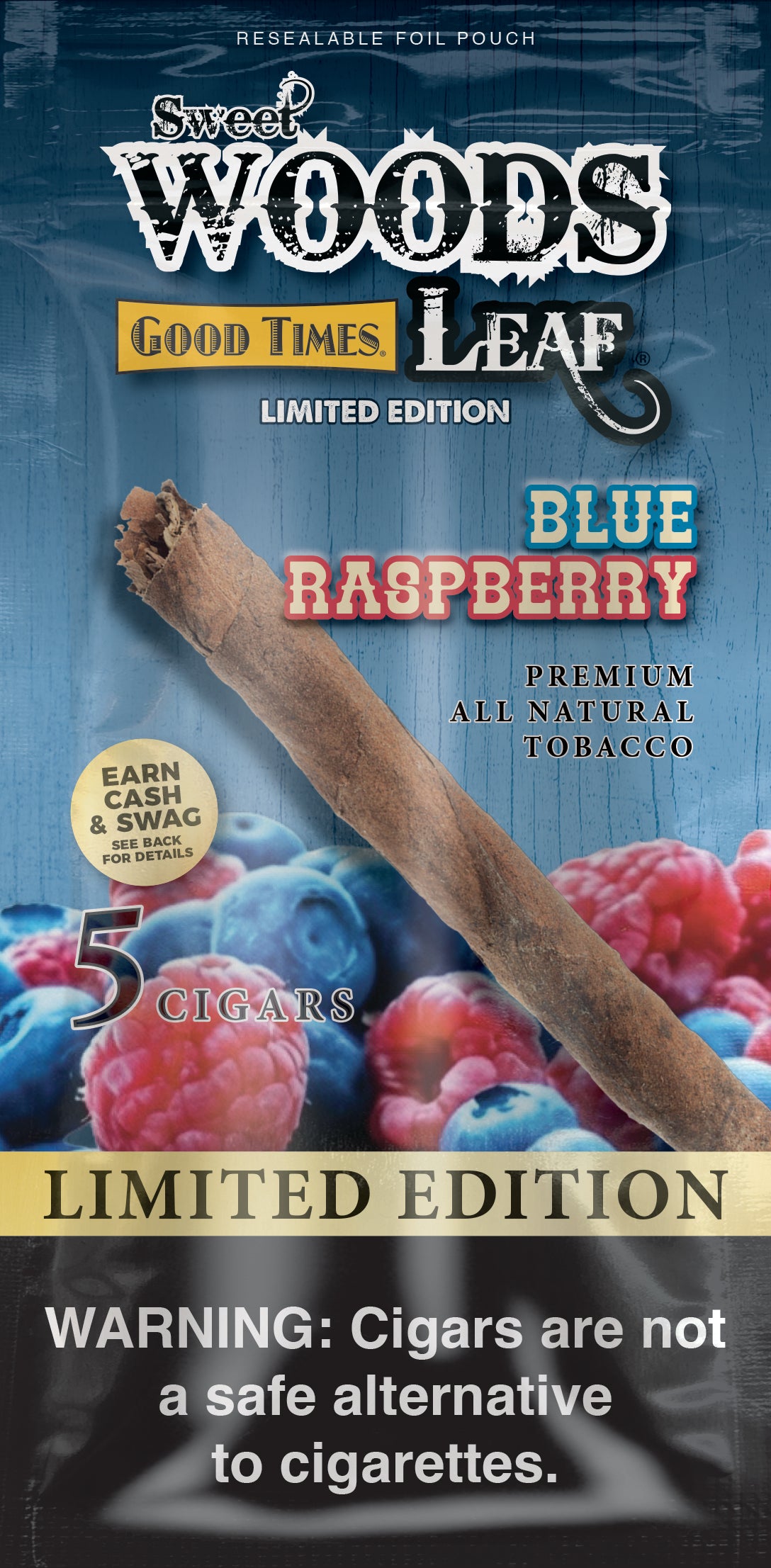 Sweet Woods Blue Raspberry