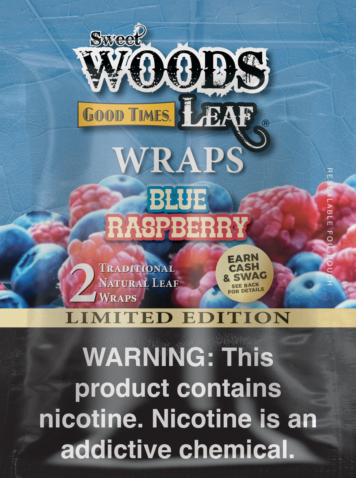 Sweet Woods Blue Raspberry
