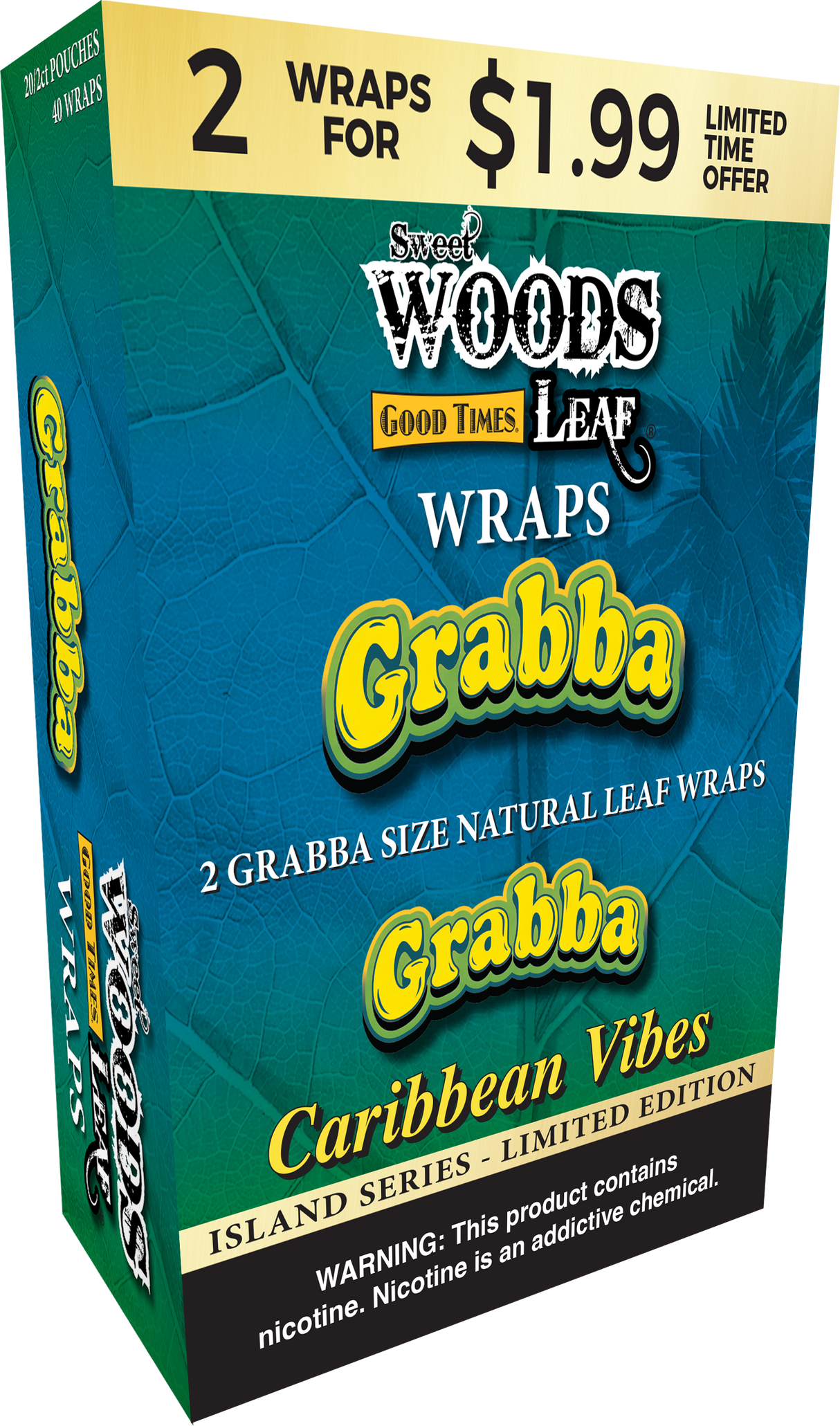 Sweet Woods Grabba Wraps