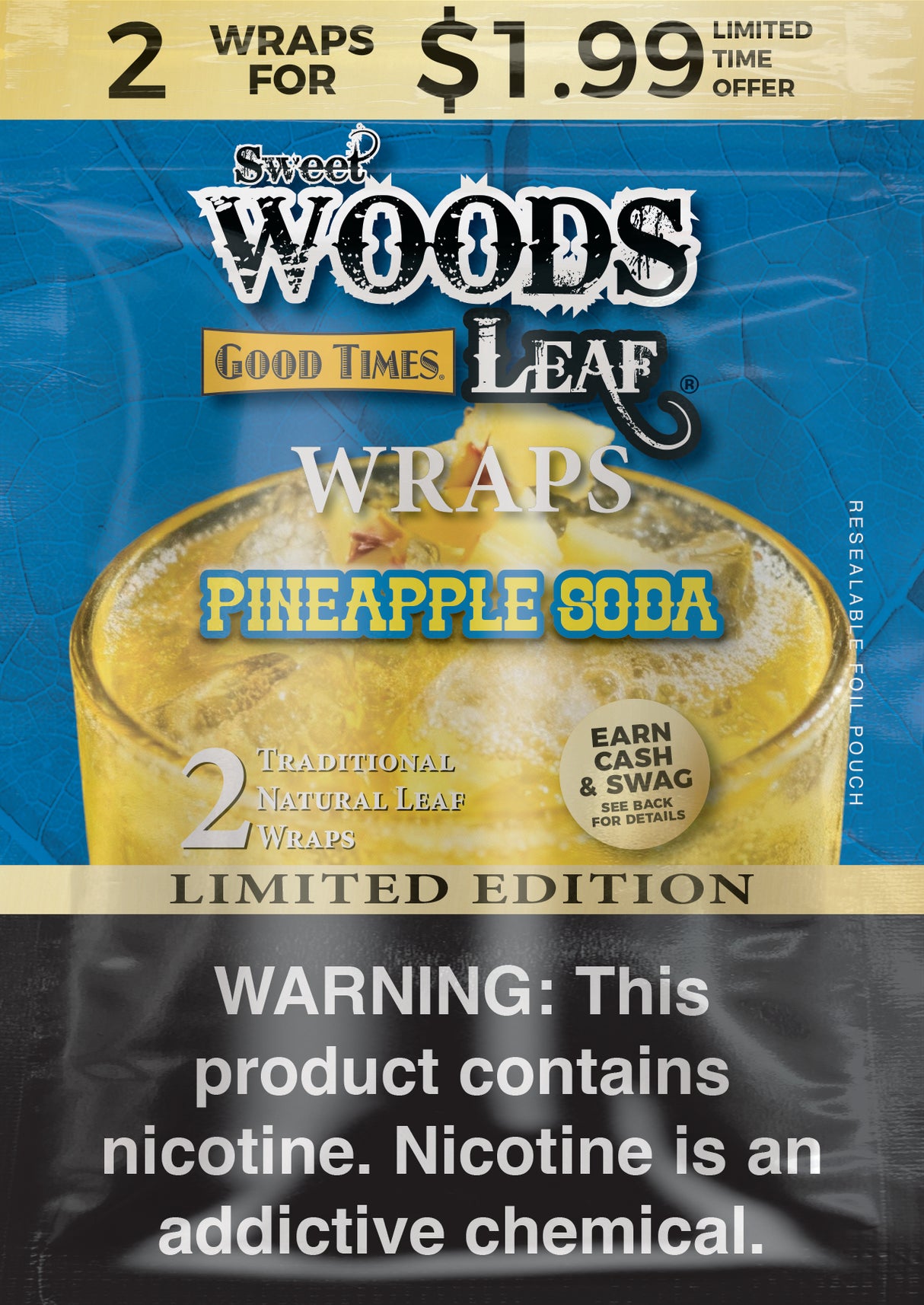 Sweet Woods Pineapple Soda