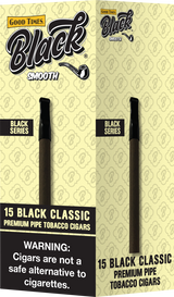 Black Smooth Singles 15ct