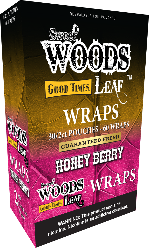 Sweet Woods Leaf Wraps 60ct