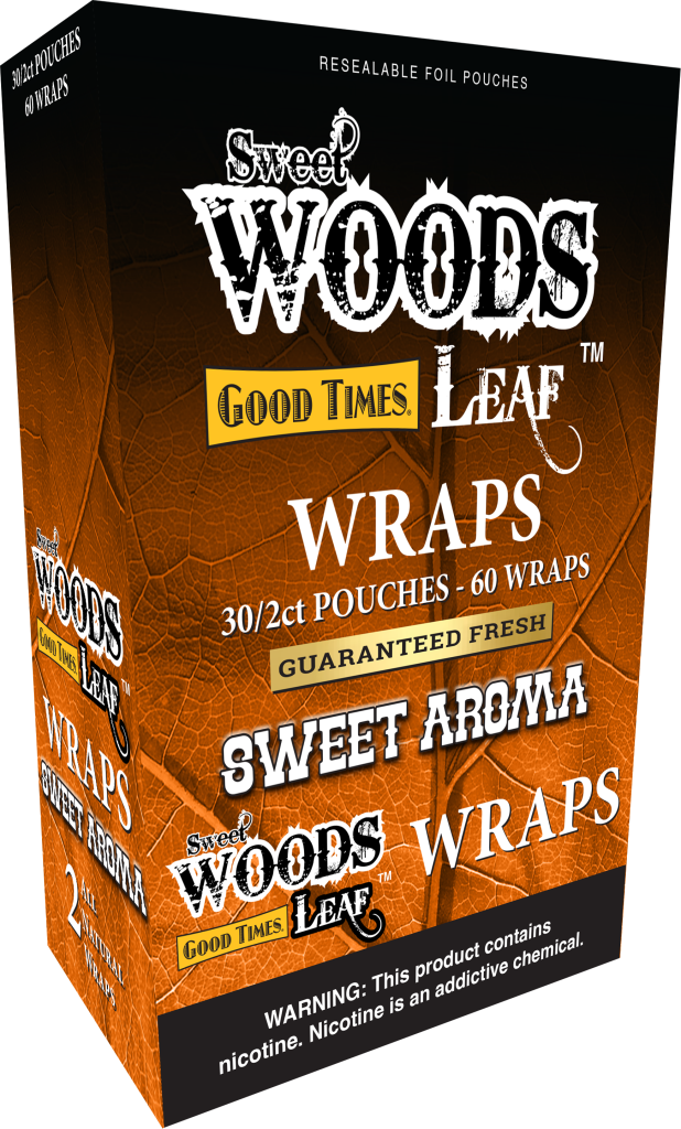 Sweet Woods Leaf Wraps 60ct