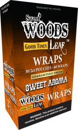 Sweet Woods Leaf Wraps 60ct