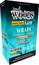 Sweet Woods Leaf Wraps 60ct