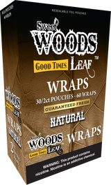 Sweet Woods Leaf Wraps 60ct