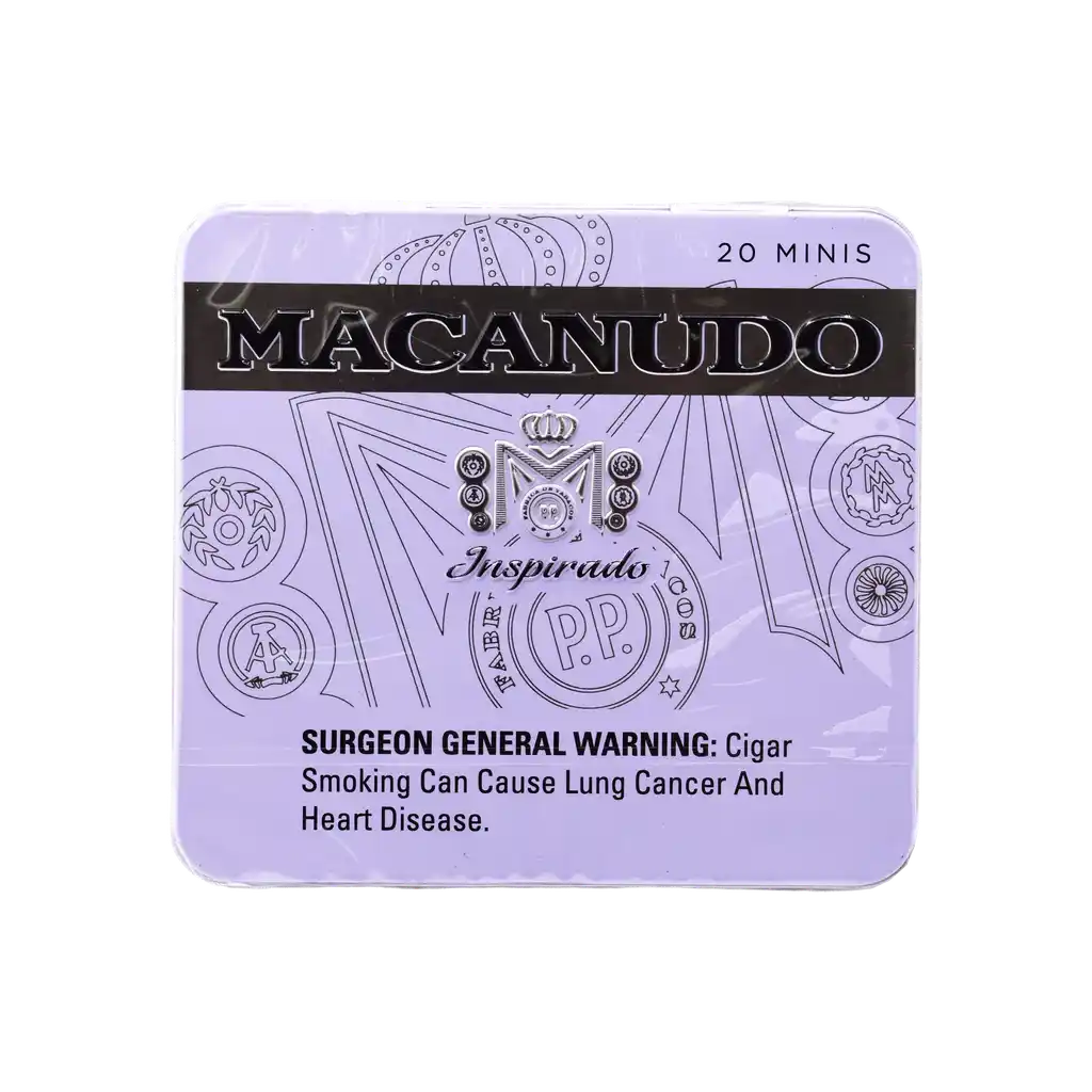 Macanudo Inspirado White Tin Cigarillos - Minis (3.0"x20)