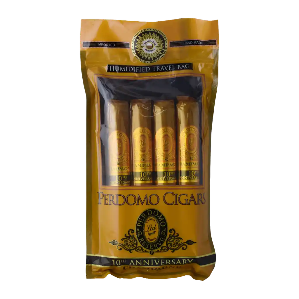 Perdomo Champagne 4 Pack Epicure Fresh (6" X 52)