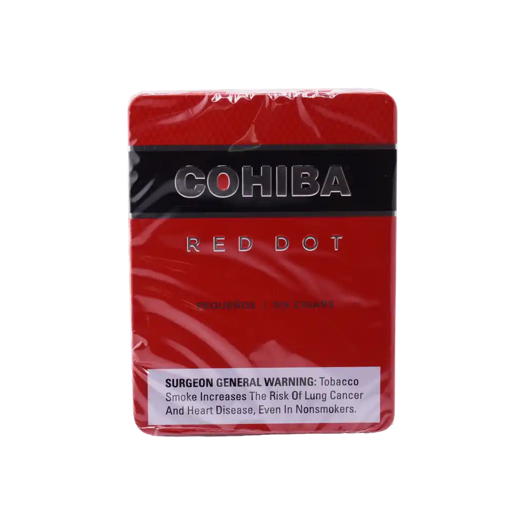 Cohiba Red Dot Tin Pequenos (Cigarillos) (4.2"x34)